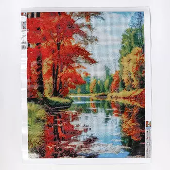 Алмазная вышивка полное заполнение