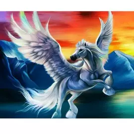 Алмазная мозаика с частичным заполнением