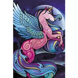 Алмазная мозаика с частичным заполнением