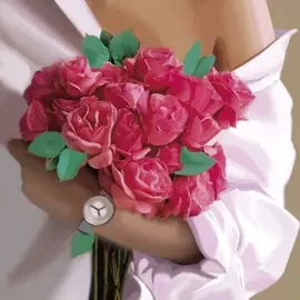 Алмазная мозаика с частичным заполнением