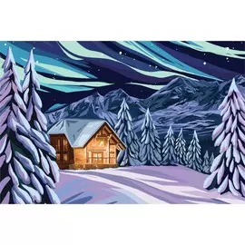 Алмазная мозаика с частичным заполнением