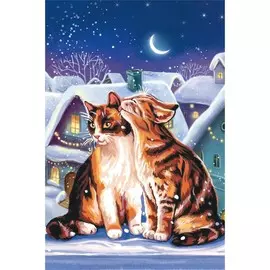 Алмазная мозаика с частичным заполнением