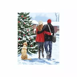 Алмазная мозаика с частичным заполнением