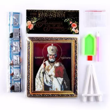 Алмазная вышивка с частичным заполнением