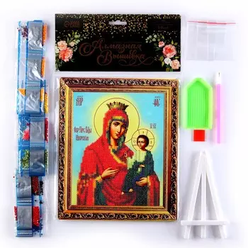 Алмазная вышивка с частичным заполнением