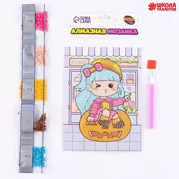 Алмазная вышивка с частичным заполнением