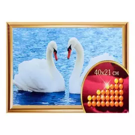 Алмазная мозаика с частичным заполнением