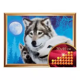 Алмазная мозаика с частичным заполнением