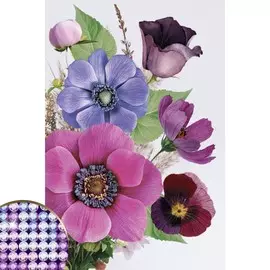 Алмазная мозаика с частичным заполнением