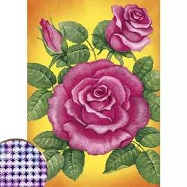 Алмазная мозаика с частичным заполнением