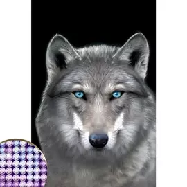 Алмазная мозаика с частичным заполнением