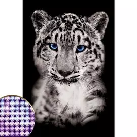 Алмазная мозаика с частичным заполнением