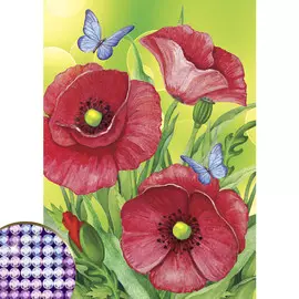 Алмазная мозаика с частичным заполнением