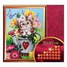 Алмазная мозаика с частичным заполнением