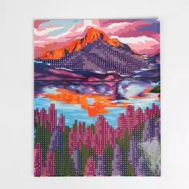 Алмазная мозаика с частичным заполнением