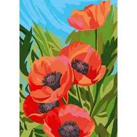 Алмазная мозаика с полным заполнением на холсте