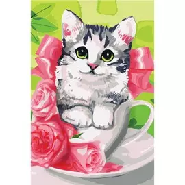 Алмазная мозаика с полным заполнением на холсте