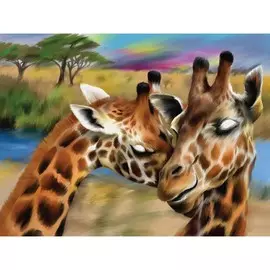 Алмазная мозаика с полным заполнением на холсте