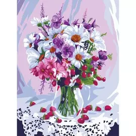 Алмазная мозаика с полным заполнением на холсте