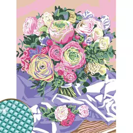 Алмазная мозаика с полным заполнением на подрамнике