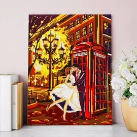 Алмазная мозаика с полным заполнением на подрамнике