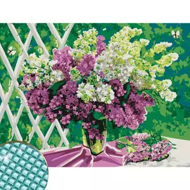 Алмазная мозаика с полным заполнением на подрамнике