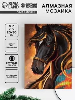 Алмазная вышивка со светящимися стразами