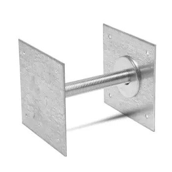 Анкер лом, регулируемый по высоте, оцинкованный, м24х200х150 мм