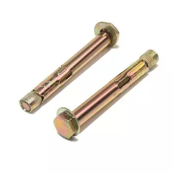 Анкерный болт лом, оцинкованный, 10х80 мм, 75 шт