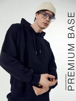 Анорак мужской в черном цвете