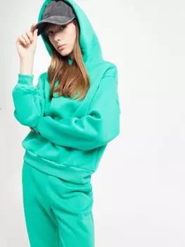 Анорак женский в зеленом цвете