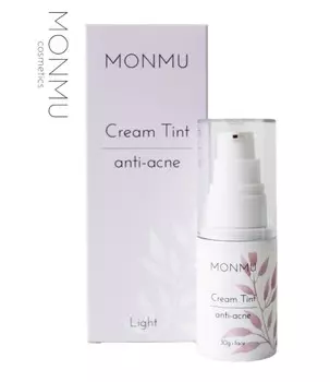 ANTI-ACNE Крем - тинт с эффектом сияния тон светлый 30г