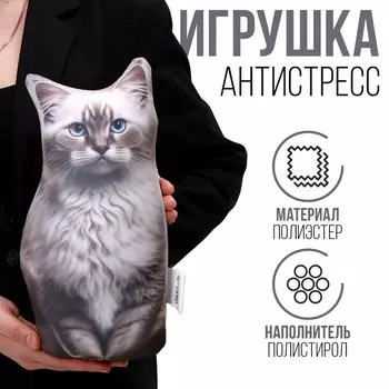 Антистресс игрушка, кот