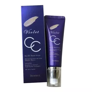 Антивозрастной СС крем с экстрактом черники и коллагеном