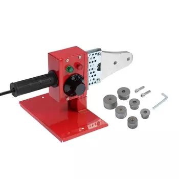 Аппарат для сварки пластиковых труб лом, 600 вт, комплект насадок 20 - 32 мм, 50 - 300°