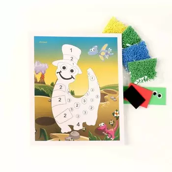 Аппликация eva крошкой