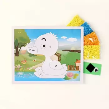 Аппликация eva крошкой