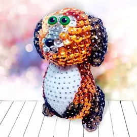 Аппликация пайетками