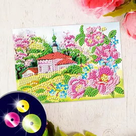 Аппликация пайетками с клеевым слоем