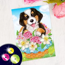 Аппликация пайетками с клеевым слоем