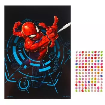 Аппликация стразами, 14,8*21 см