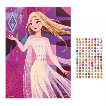 Аппликация стразами, 14,8*21 см