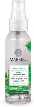 Superfood Aqua-мист для лица и тела лайм и зеленый чай 100мл