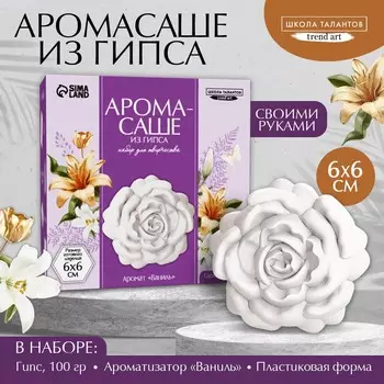Аромасаше своими руками. набор для создания ароматической фигурки из гипса