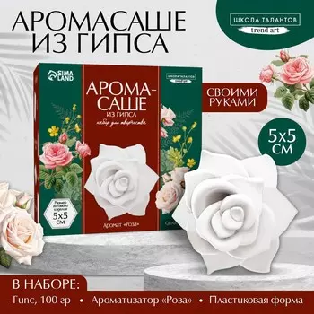 Аромасаше своими руками. набор для создания ароматической фигурки из гипса