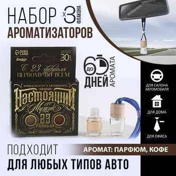 Ароматизатор в автомобиль на 23 февраля (2 шт)