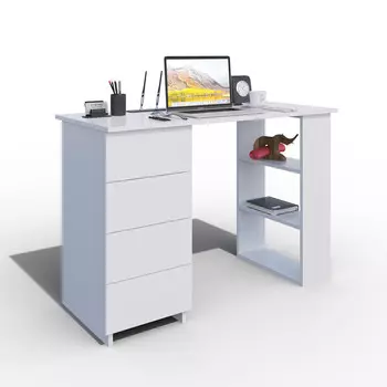 Атмосфера Стол СП-05 белый/белый 00-00017648