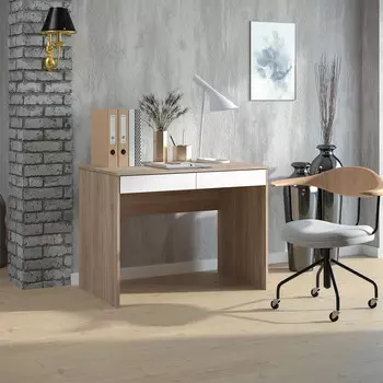 Атмосфера Стол СП-06 дуб сонома/белый 00-00017844