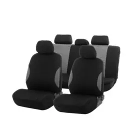 Авточехлы torso premium универсальные, 9 предметов, чёрно-серый av-19