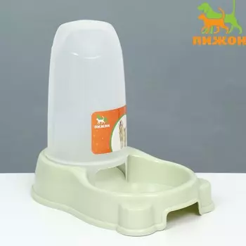 Автокормушка 1,5 л, 27 х 18 х 25 см, зеленая